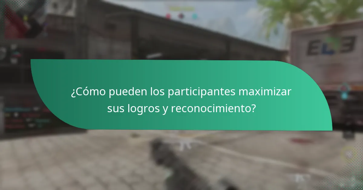 ¿Qué constituye logros significativos en los eventos?