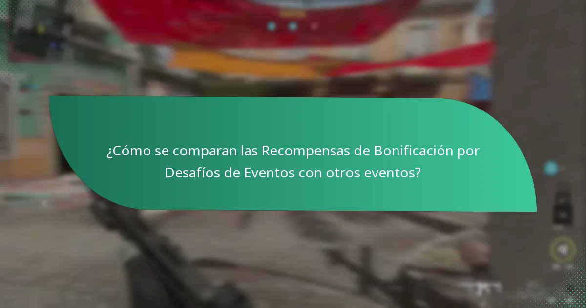 ¿Cuáles son los beneficios de participar en Desafíos de Eventos?