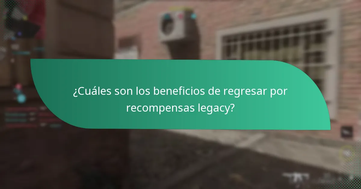 ¿Cómo se comparan las recompensas legacy con las ofertas actuales?